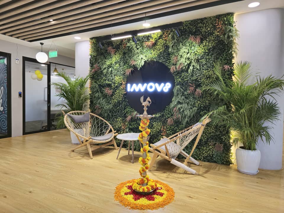 Innov8 Mantri 5th Floor Bellandur ORR, Bellandur, Bangalore (photo from Innov8)
