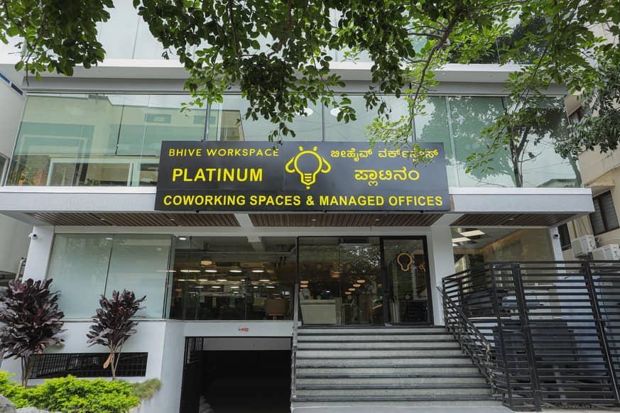 BHIVE Platinum HSR Sector 6, HSR Layout, Bangalore (photo from BHIVE Workspace)