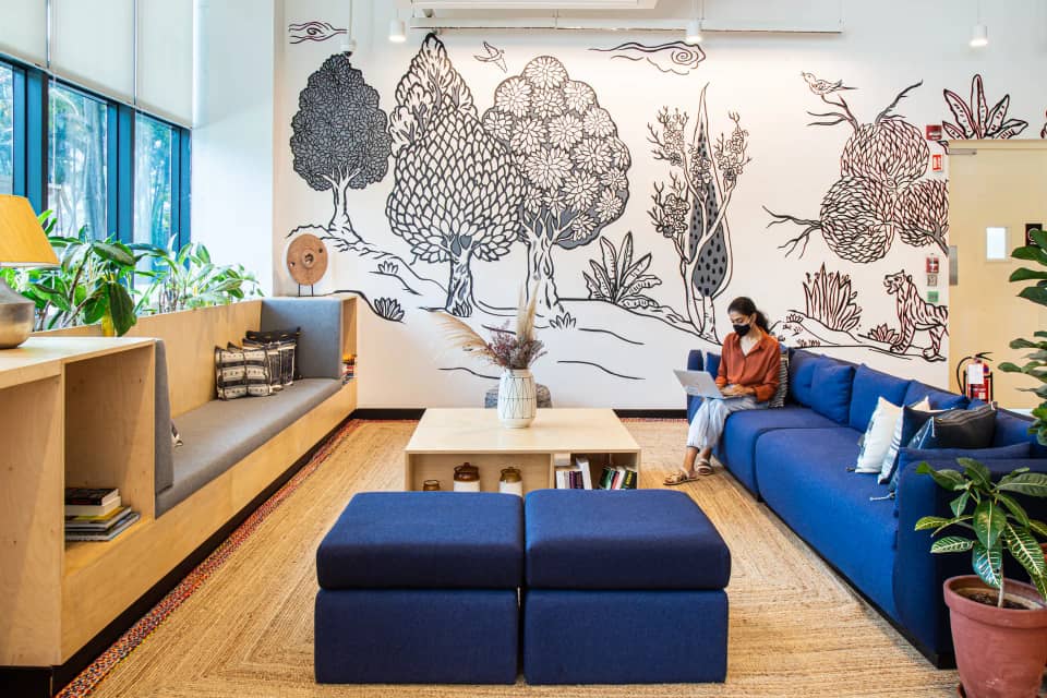 WeWork Prestige Cube, Koramangala, Bangalore (photo from WeWork)