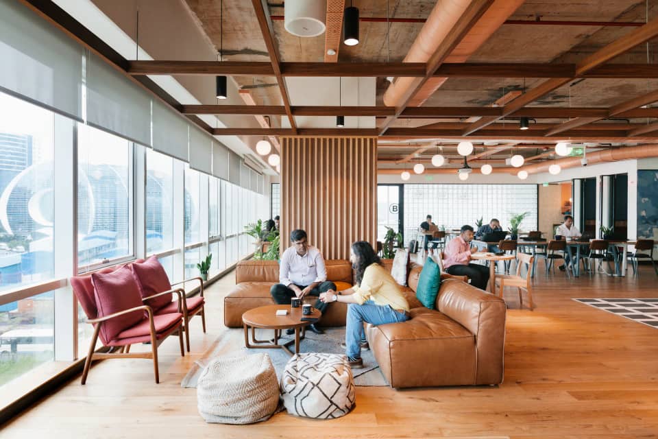 WeWork Enam Sambhav, BKC, Mumbai (photo from WeWork)