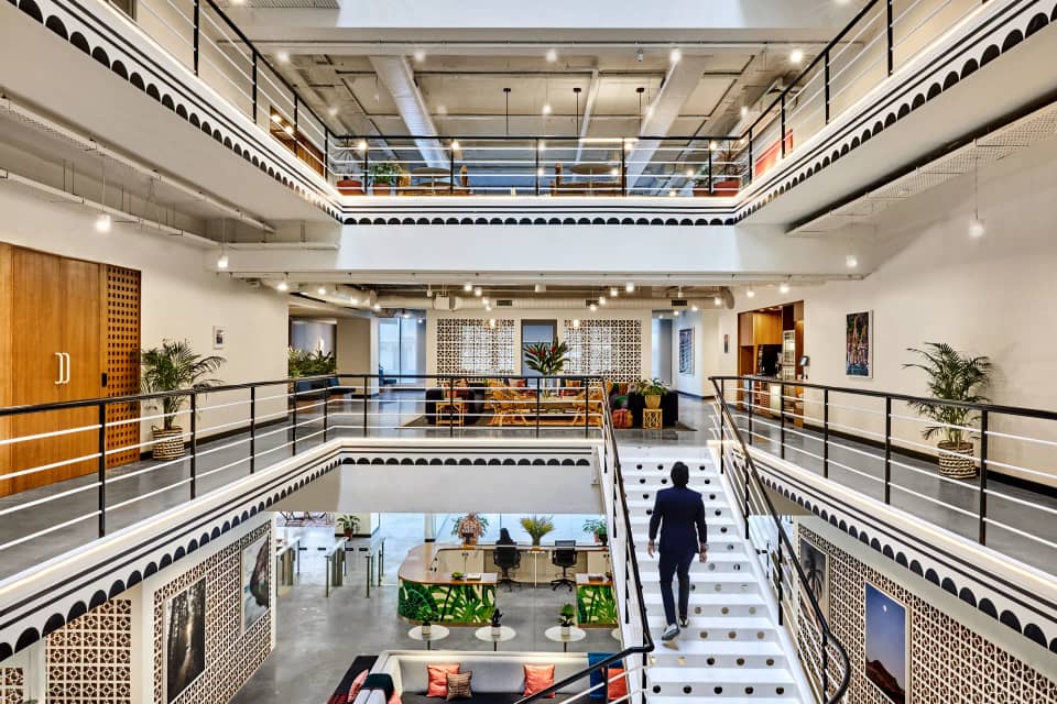 WeWork Prestige Central, MG Road, Bangalore (photo from WeWork)