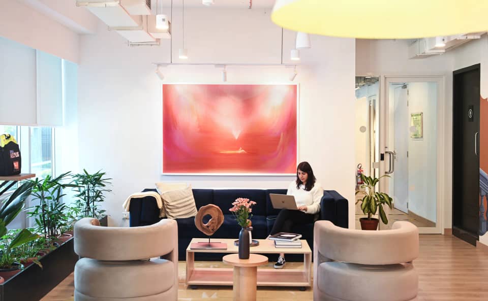 WeWork Princeville, Domlur, Bangalore (photo from WeWork)