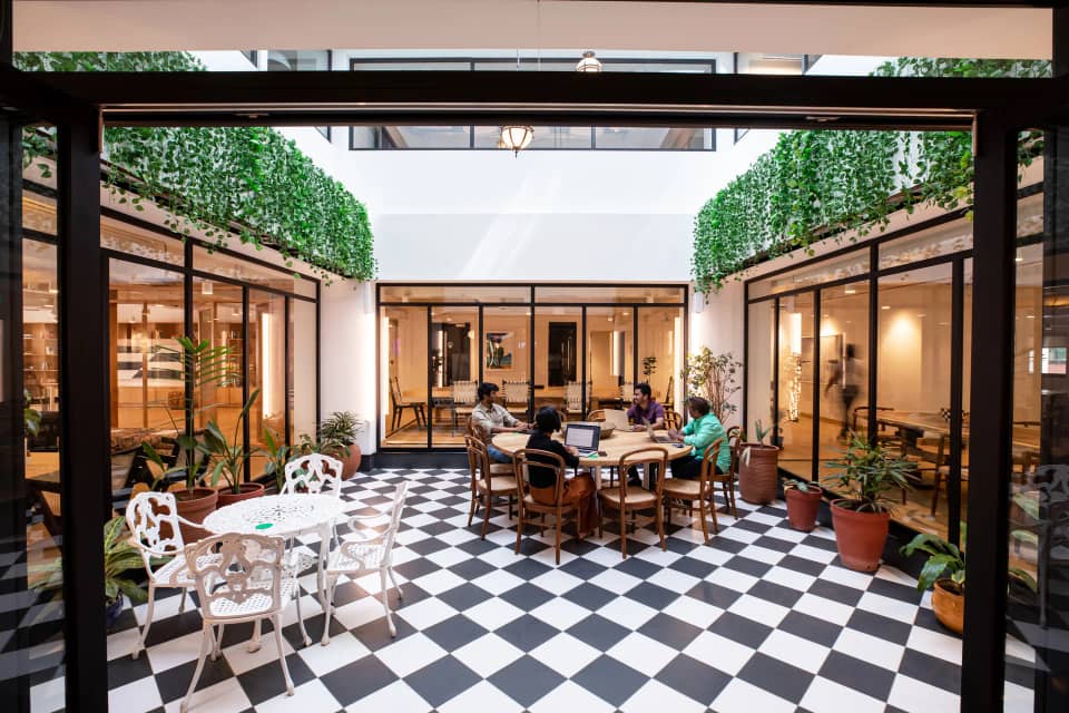WeWork Embassy Quest, MG Road, Bangalore (photo from WeWork)