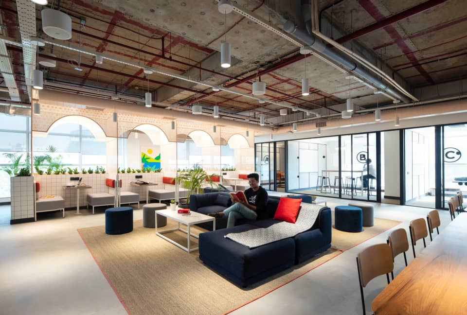 WeWork Blue One Square, Udyog Vihar, Gurgaon (photo from WeWork)