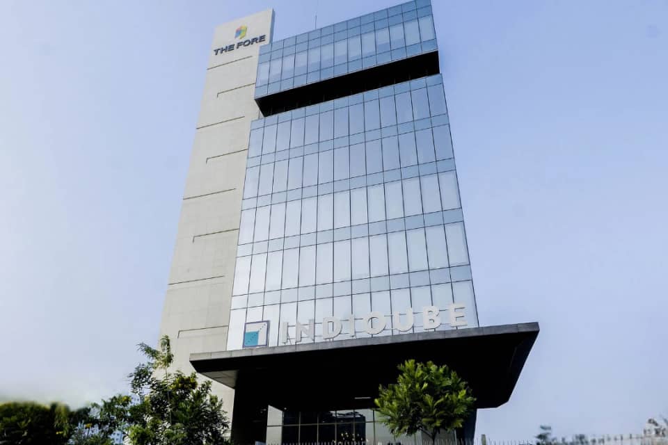 IndiQube Fore, Outer Ring Road, Bangalore (photo from IndiQube)