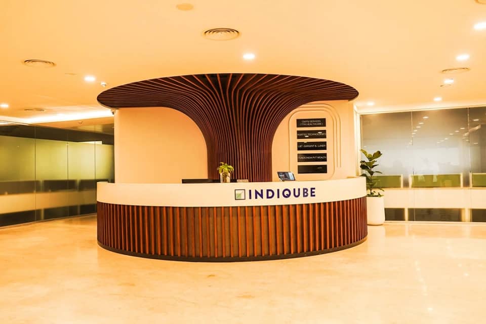 IndiQube Platina, MG Road, Bangalore (photo from IndiQube)