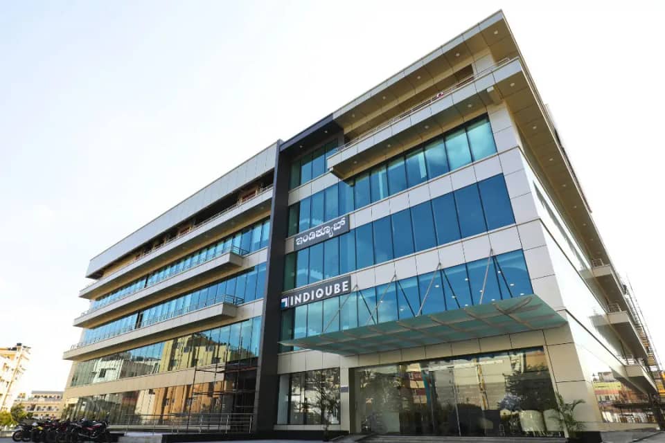 IndiQube AMR Tower 2, HSR Layout, Bangalore (photo from IndiQube)