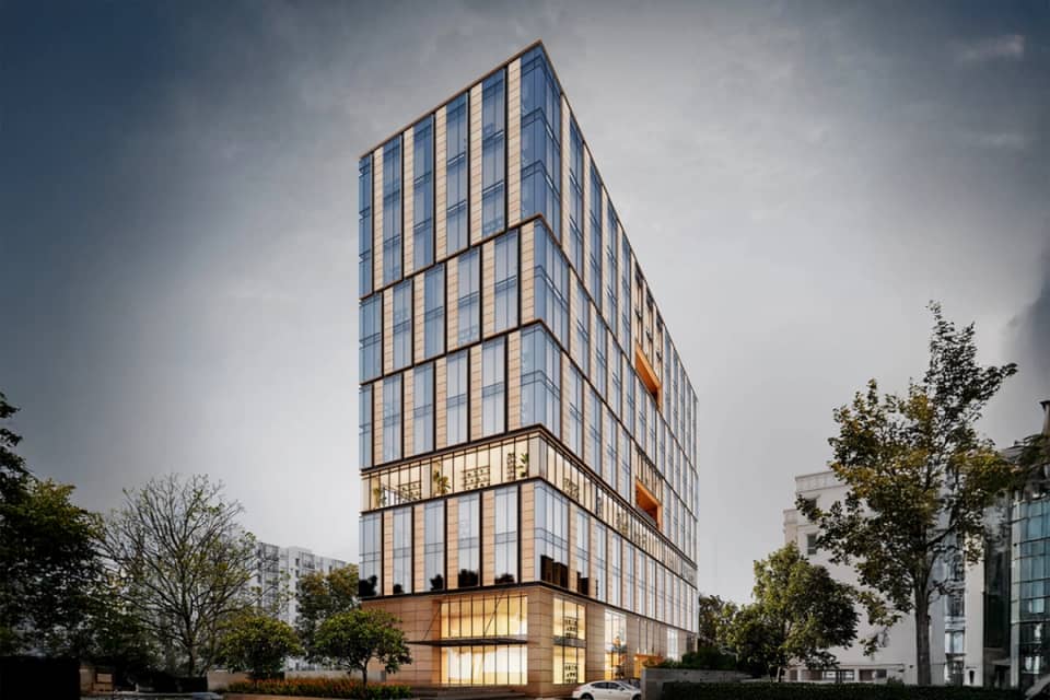 Office Space in Perungudi, Chennai – IndiQube Olive, Perungudi, Chennai (photo from IndiQube)