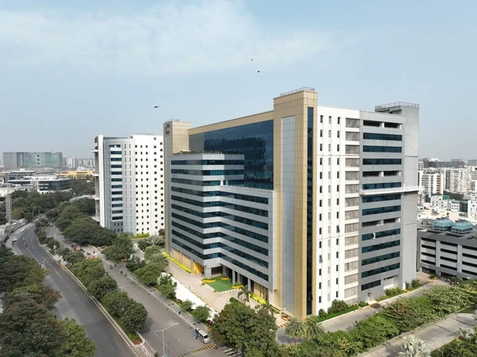 Managed Office Space in HITEC City – IndiQube Magnet, Madhapur, Hyderabad (photo from IndiQube)