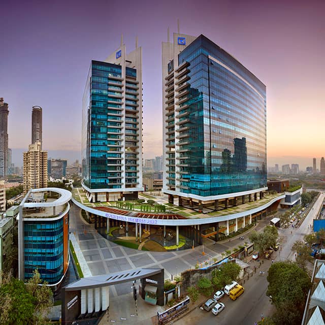 Redbrick Peninsula Business Park, Lower Parel, Mumbai (photo from Redbrick Offices)
