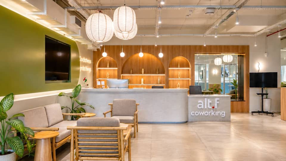 alt.f Kapil Kavuri Hub, Financial District, Hyderabad (photo from alt.f coworking)